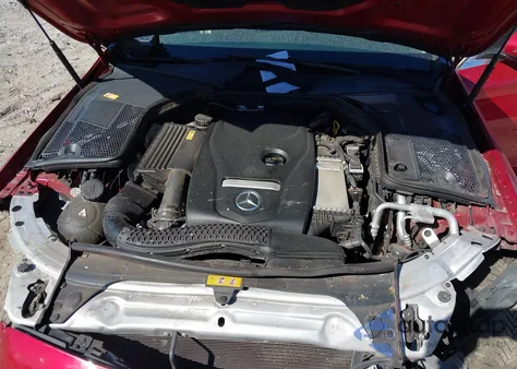 2016 Mercedes-Benz C 300 from USA, damaged, VIN 55SWF4JB1GU112140